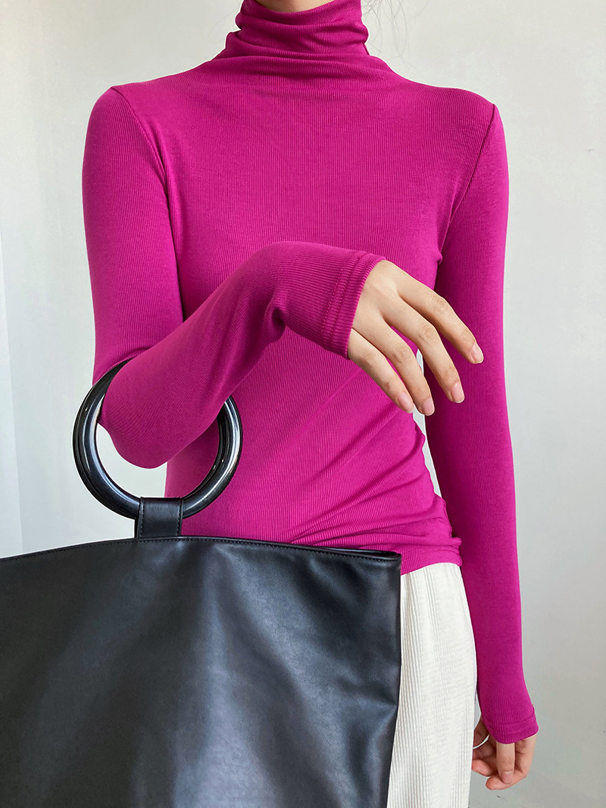 Classic Slim Fit Turtleneck Sweater