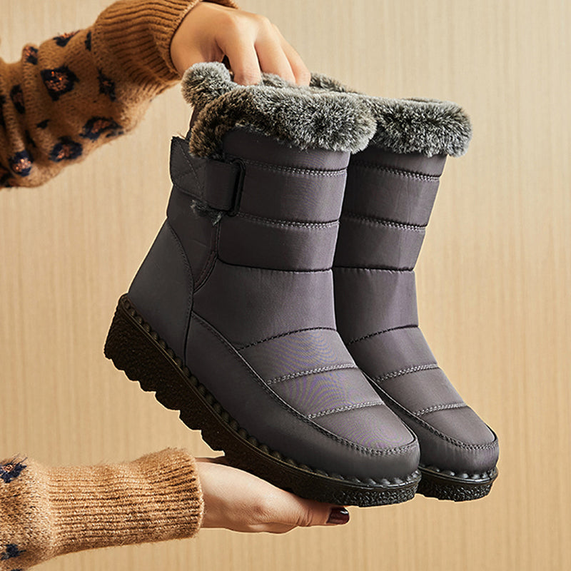 Premium Ladies Insulated Winter Boots with Faux Fur