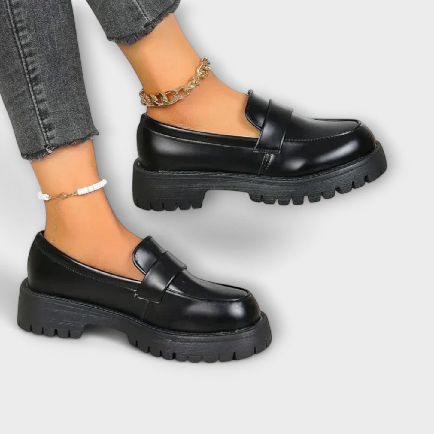 Comfortable Women's Slip On Moccasin Shoes with Low Heels