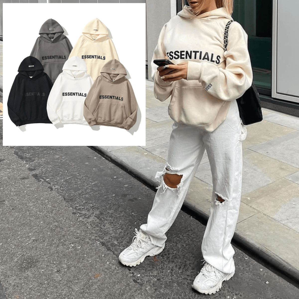 Everyday Hoodie Casual Cotton Blend