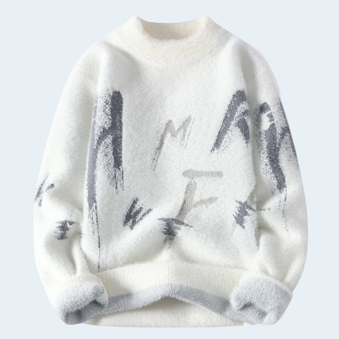 Comfy Men's Lightweight Crew Neck Sweater