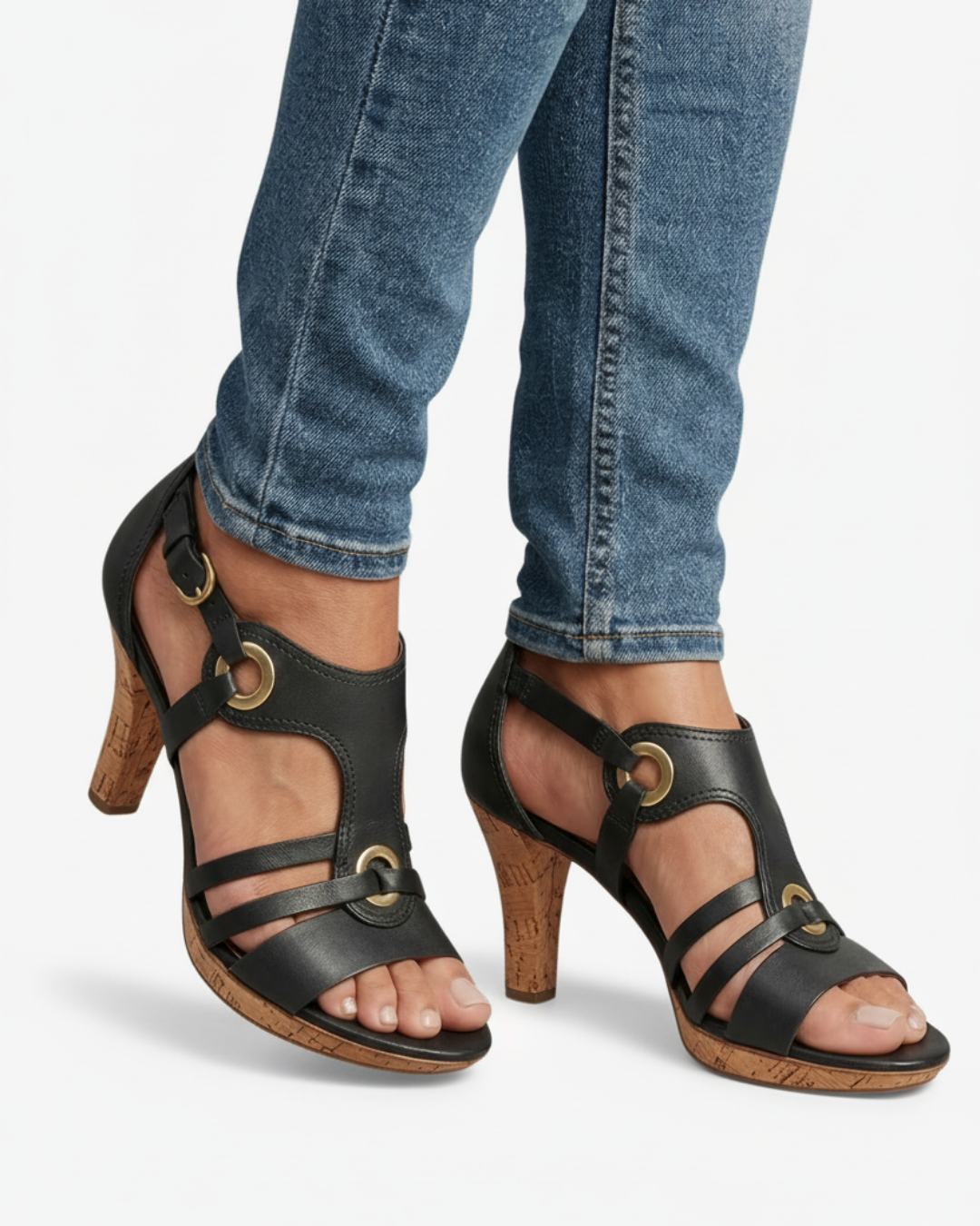 Comfortable Ankle Strap Open Toe Sandals for Women