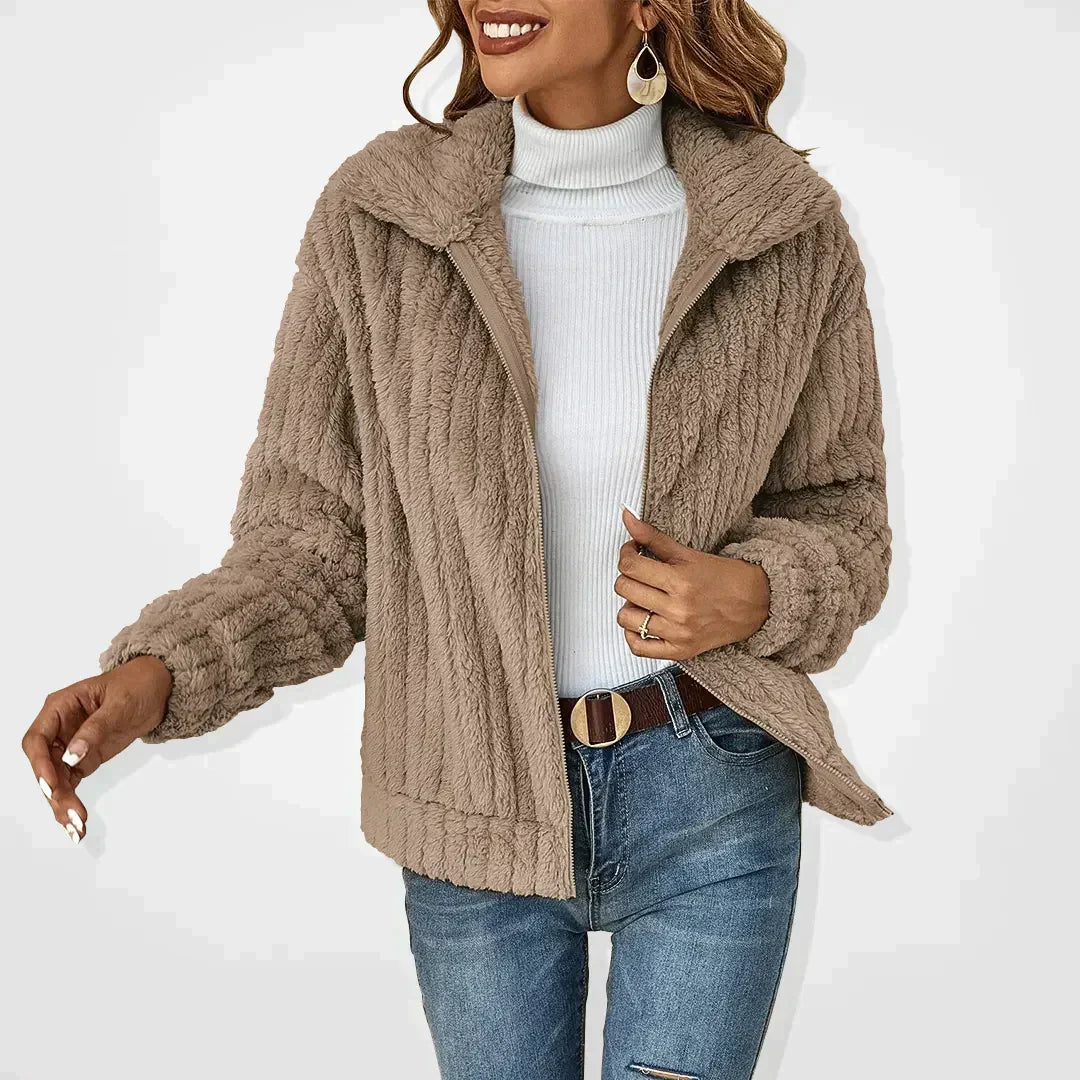 Warm High-Quality Fleece Ladies Jacket