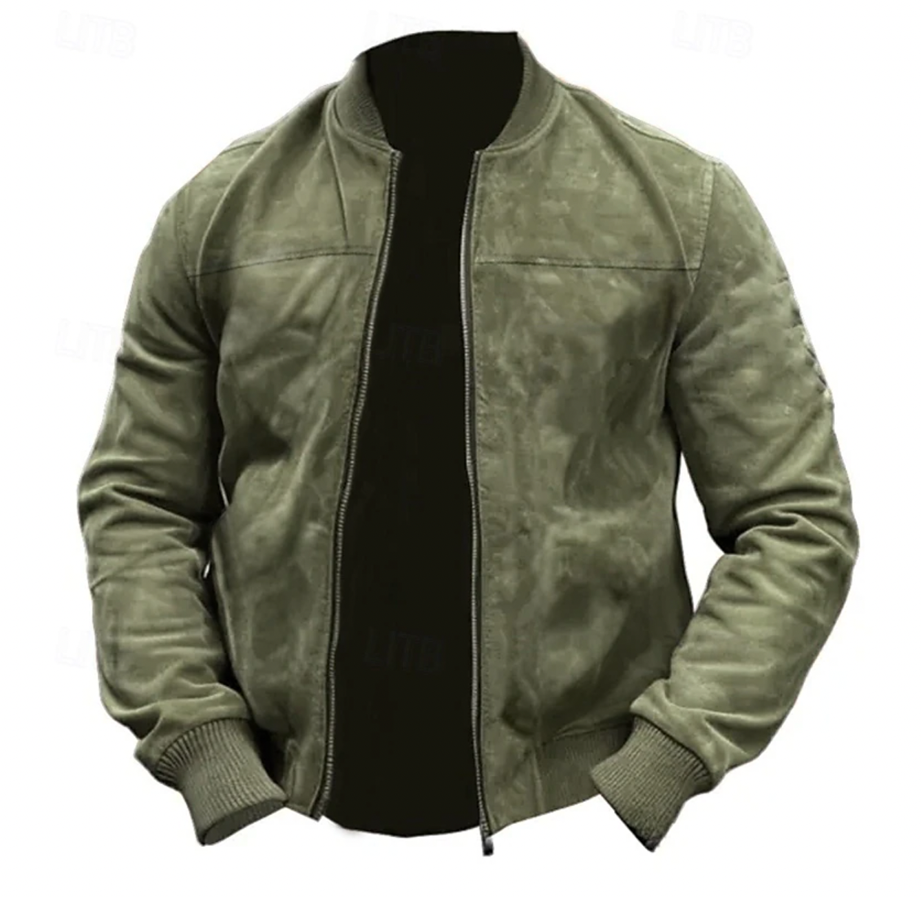 Comfortable Fit Lightweight Bomber Jacket