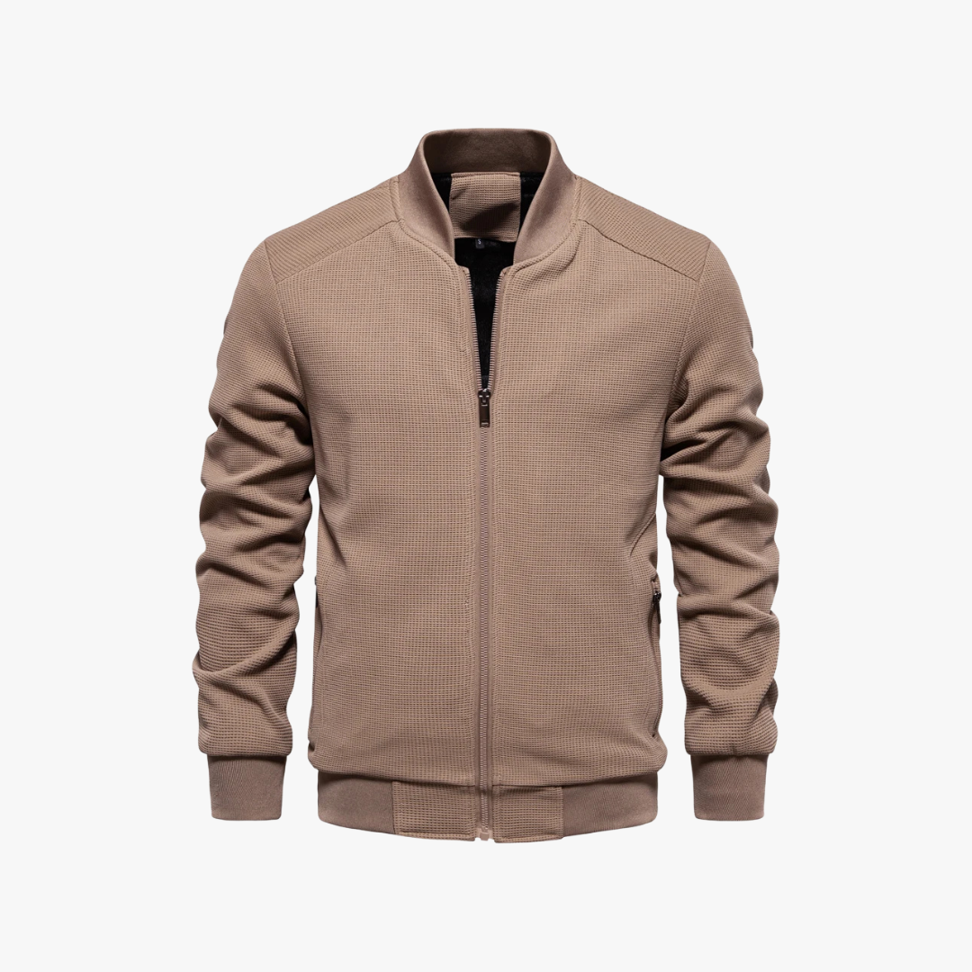 Soft Fleece Bomber Jacket for Active Wear