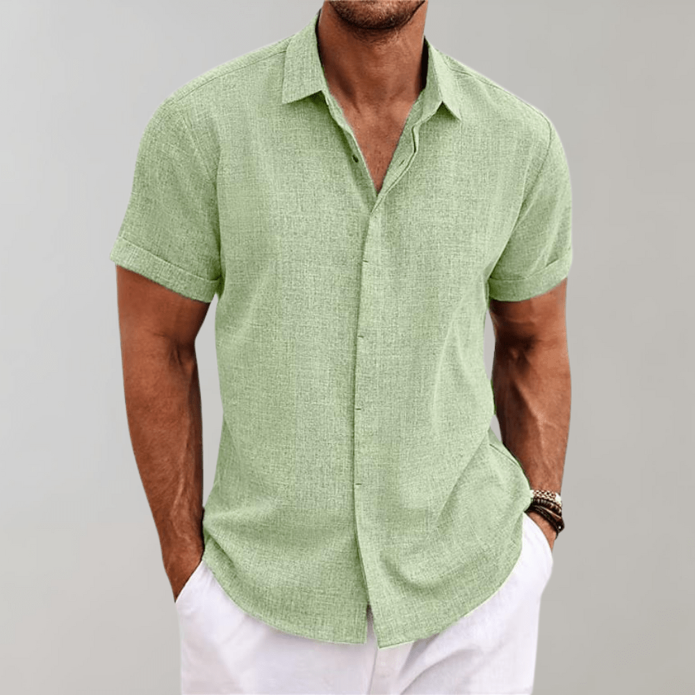 Comfortable Men's Polo Shirt Casual Summer Tee