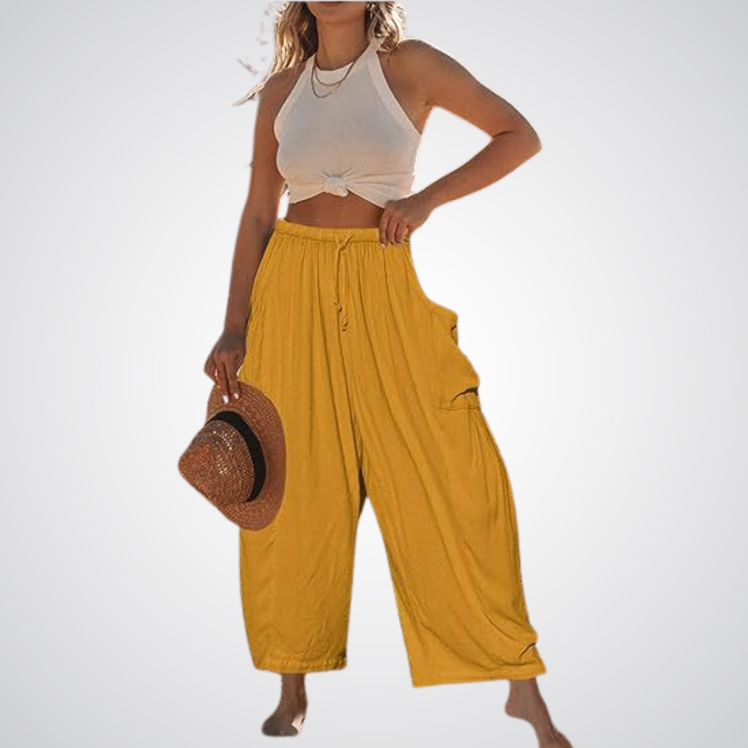 Relaxed Fit Comfortable Women's Pants