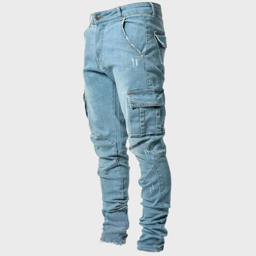 Men's Relax Fit Stretch Jeans: Soft & Extremely Comfortable