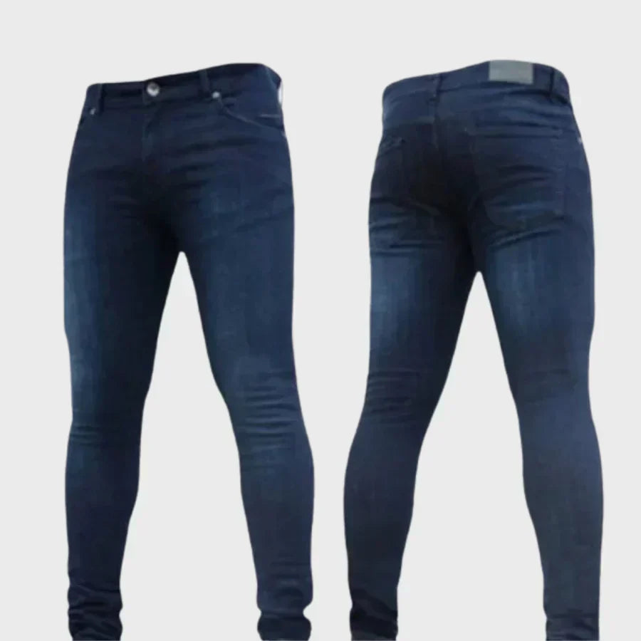 Slim Fit Men's Dark Skinny Jeans