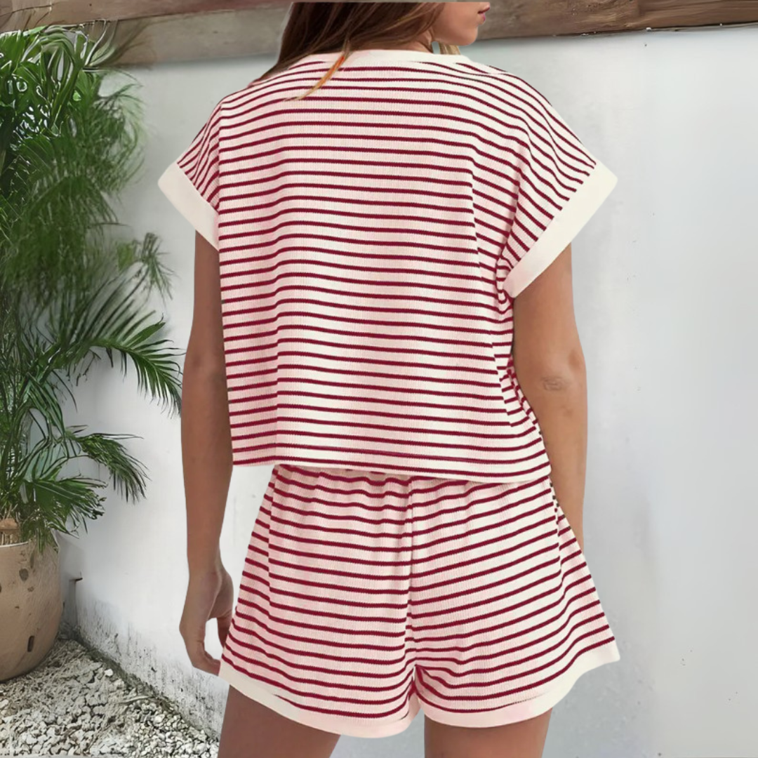 Relaxed Summer Tee and Shorts Set