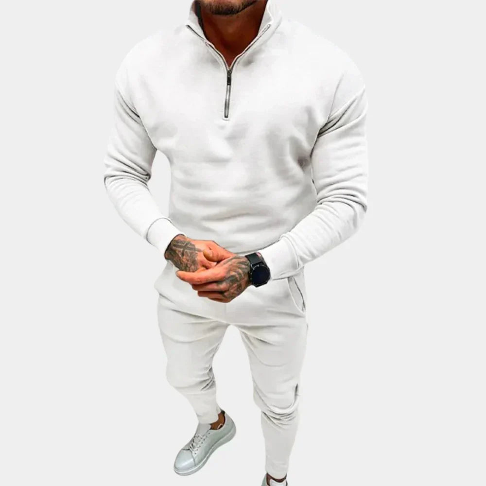Men's Fitted Athletic Tracksuit