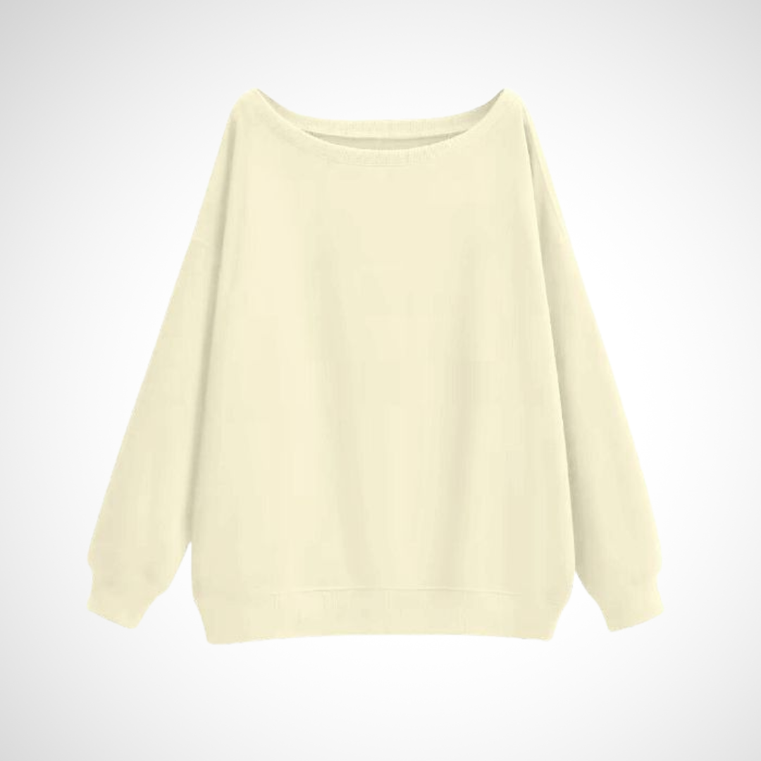 Relaxed Fit Crew Neck Winter Sweater