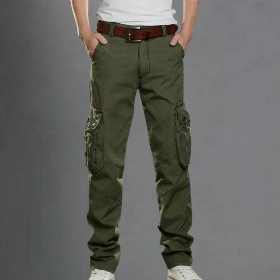 Men's Relaxed Fit Cargo Pants - OutfitLondon
