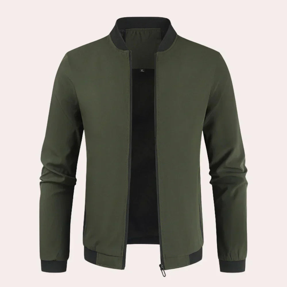 Men's Water Resistant Windbreaker Jacket