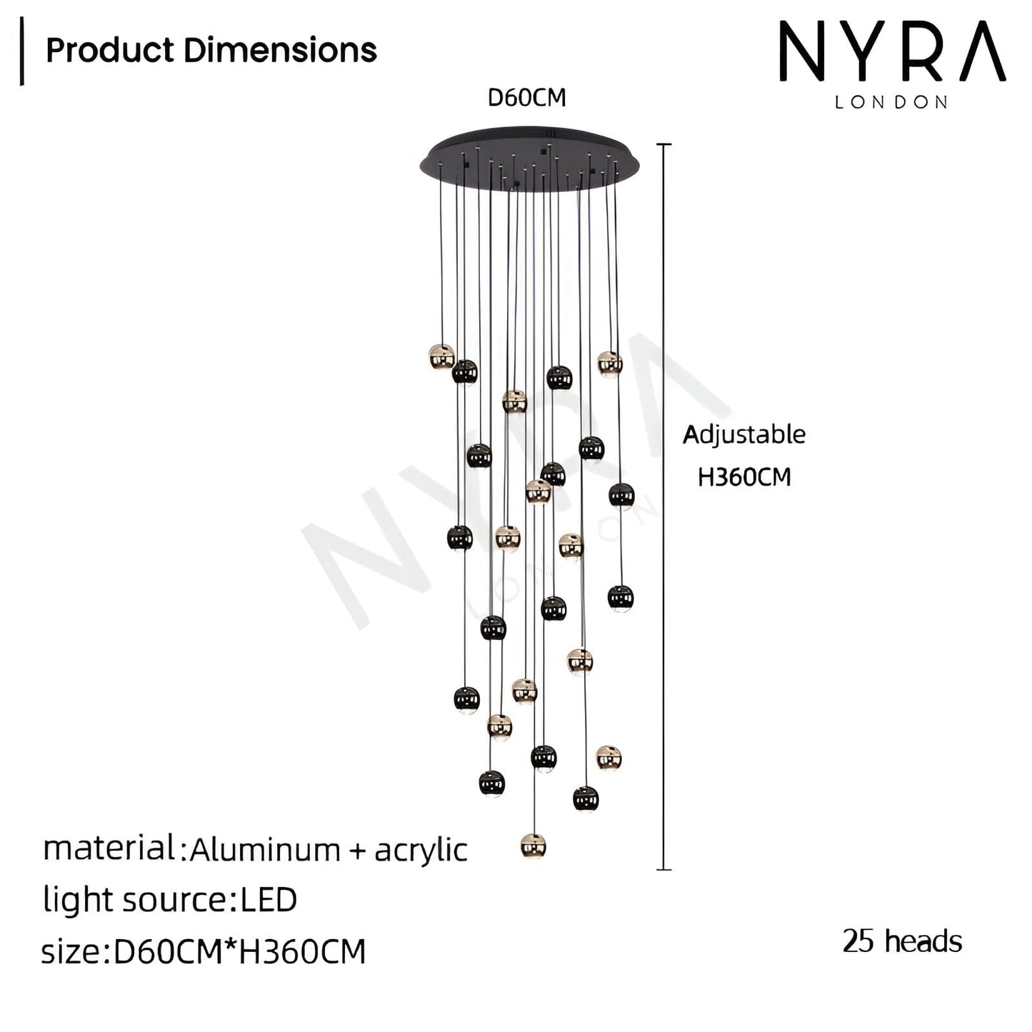 Luxurious Crystal Pendant Lamp