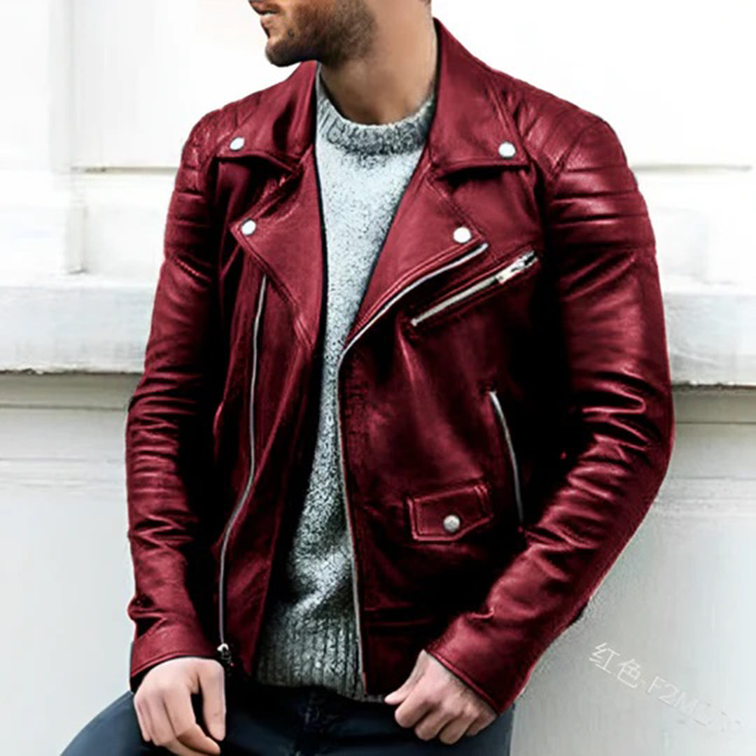 Authentic Leather Motorcycle Jacket