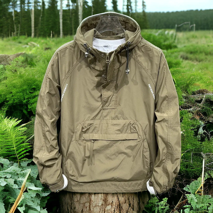 Warm Men's Hoodie Coat - OutfitLondon