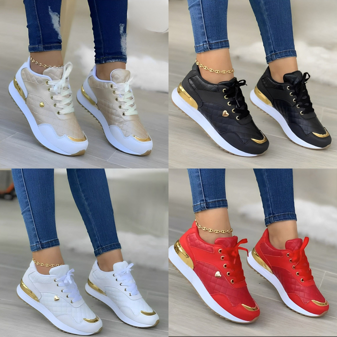 Fashionable Women's Athletic Sneakers