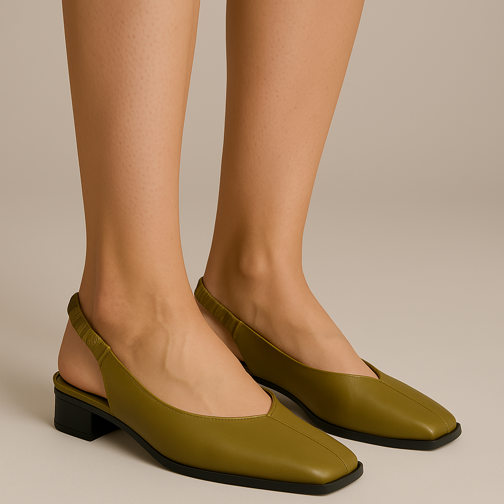 Ladies Classic Flat Leather Sandals