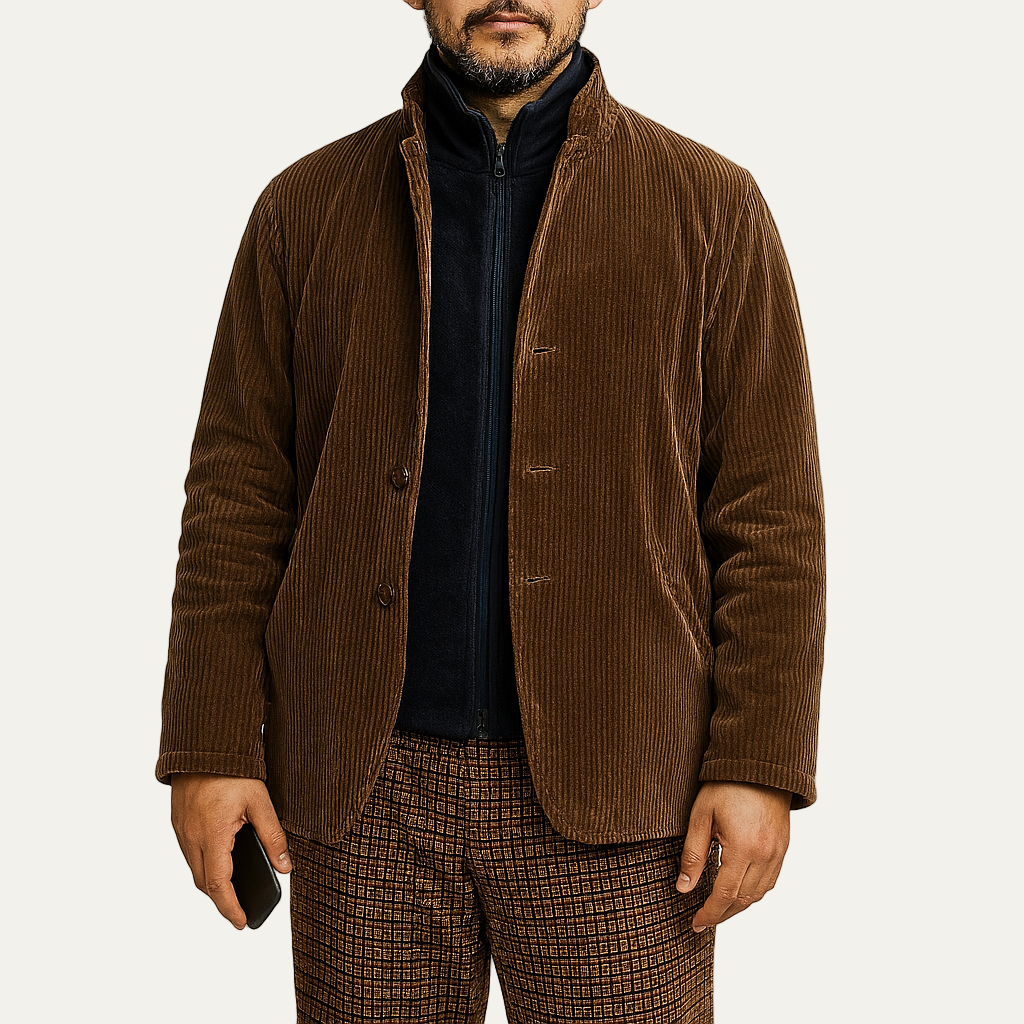 Classic Cozy Men's Winter Parka Jacket