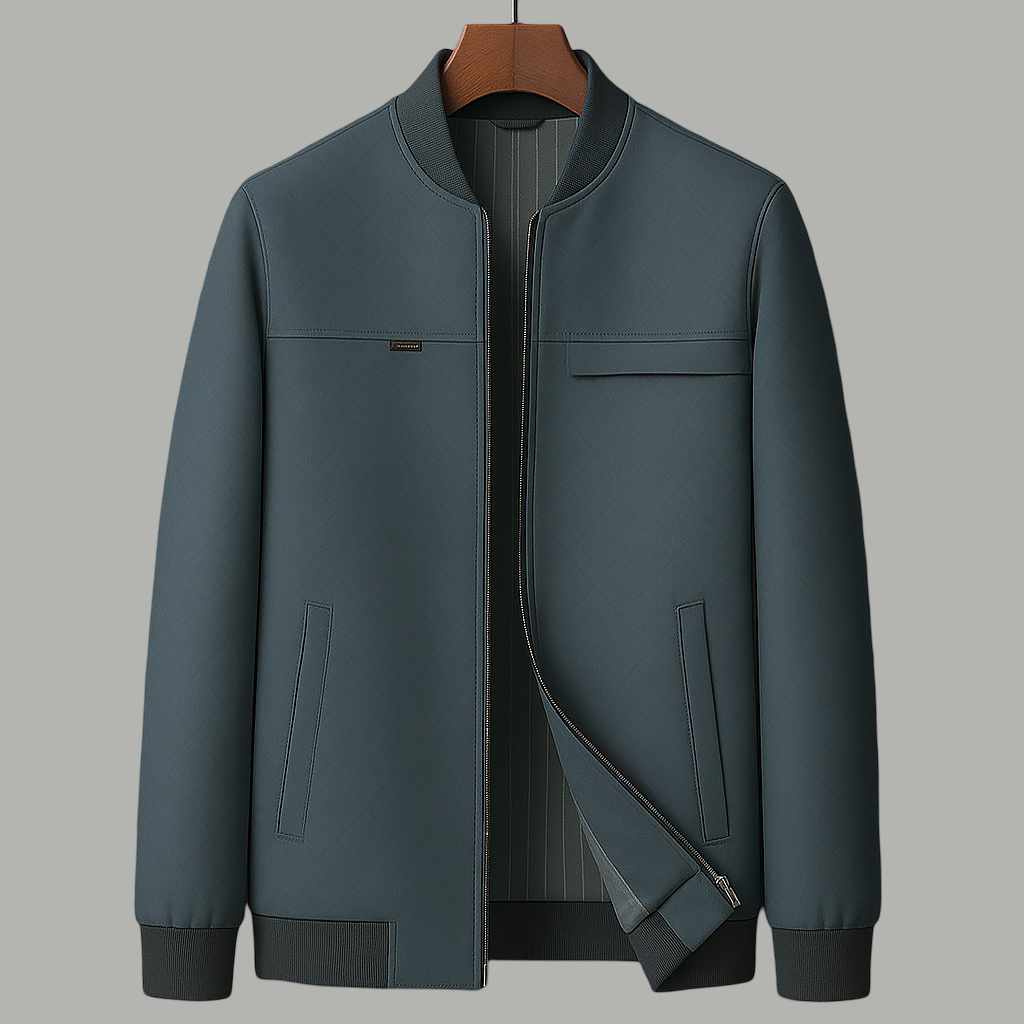 Classic Leather Parka Coat
