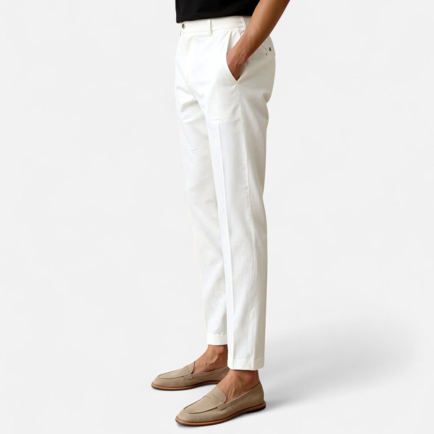 Comfortable Chino Pants - Soft Blend Regular Fit