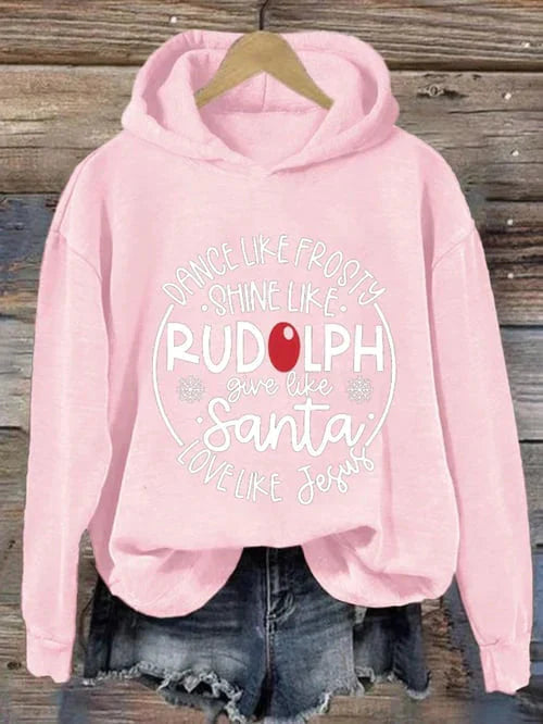 Warm Women's Christmas Crew Sweater