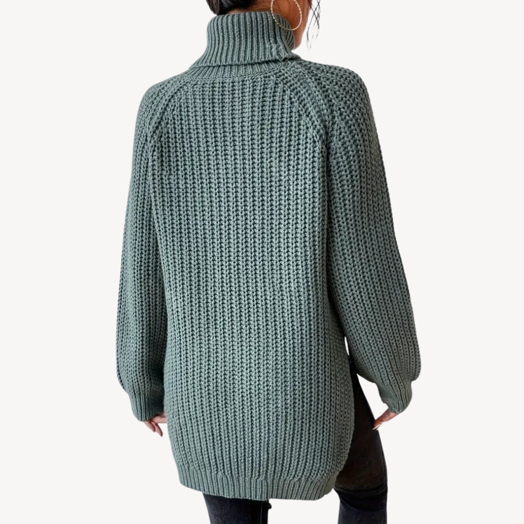 Vintage Retro Crew Neck Knit Sweater