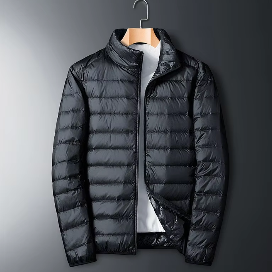 Waterproof Men's Slim Puffer Coat