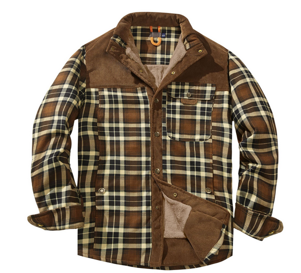 Warm Waterproof Lumberjack Fleece Jacket