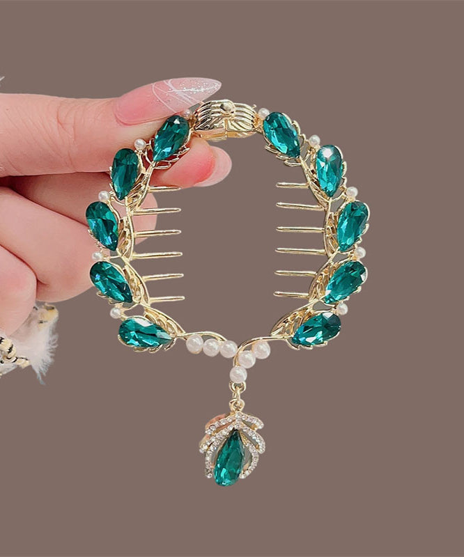 Women's Hair Pin Alloy Zircon Pearl Crystal - OutfitLondon