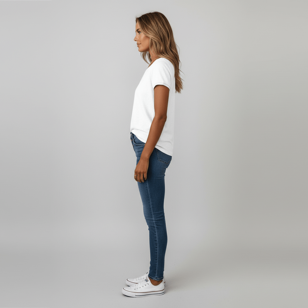 Casual Women's V Neck Summer Top
