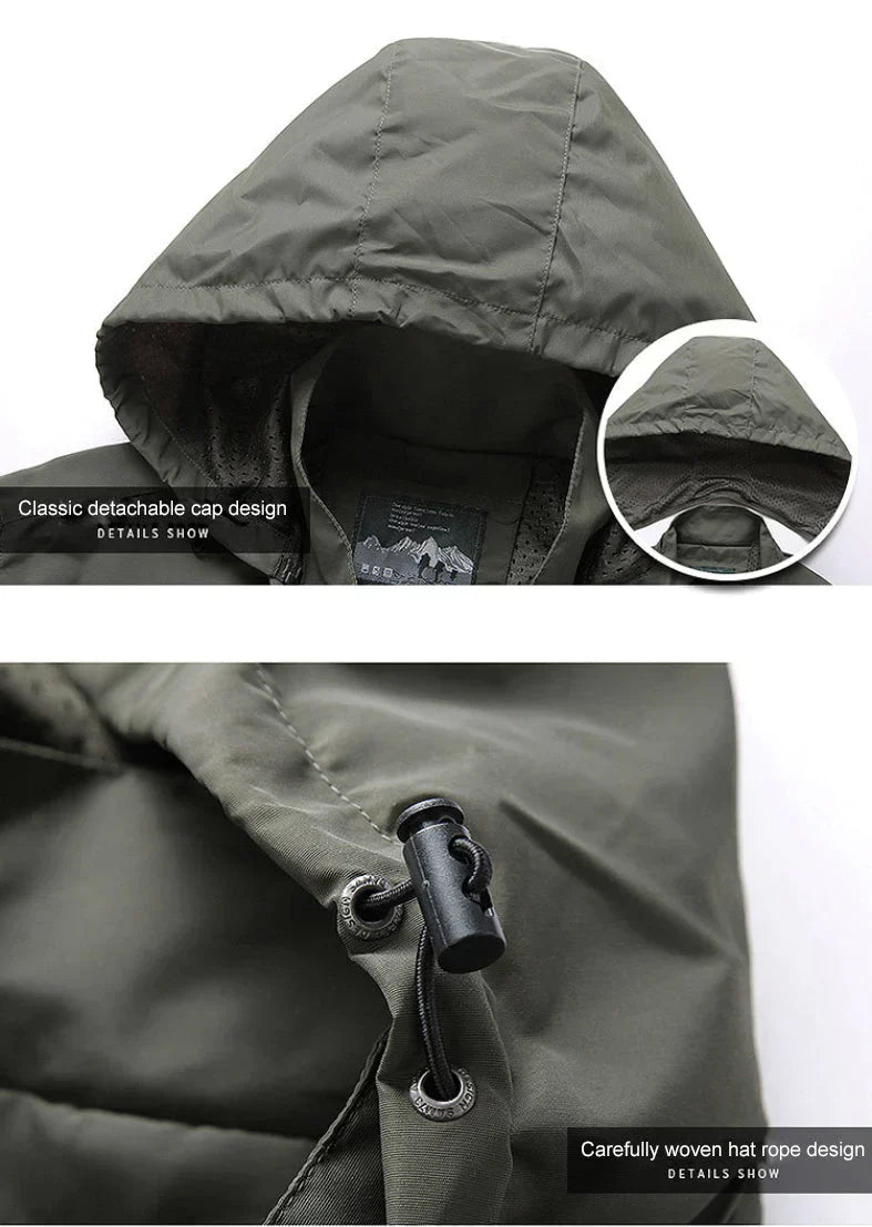 Waterproof Lightweight Windbreaker Coat
