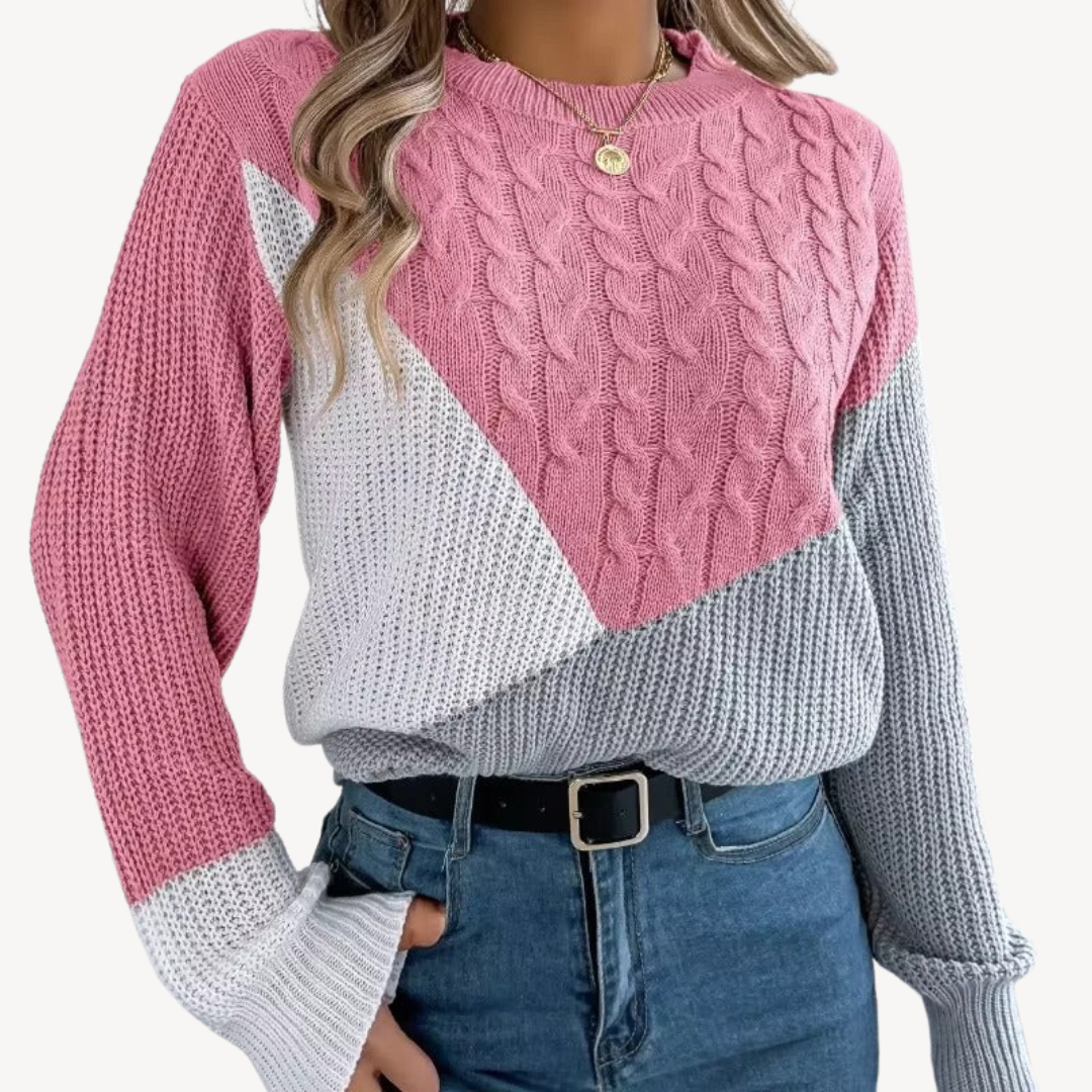 Vibrant Multicolor Knit Sweater