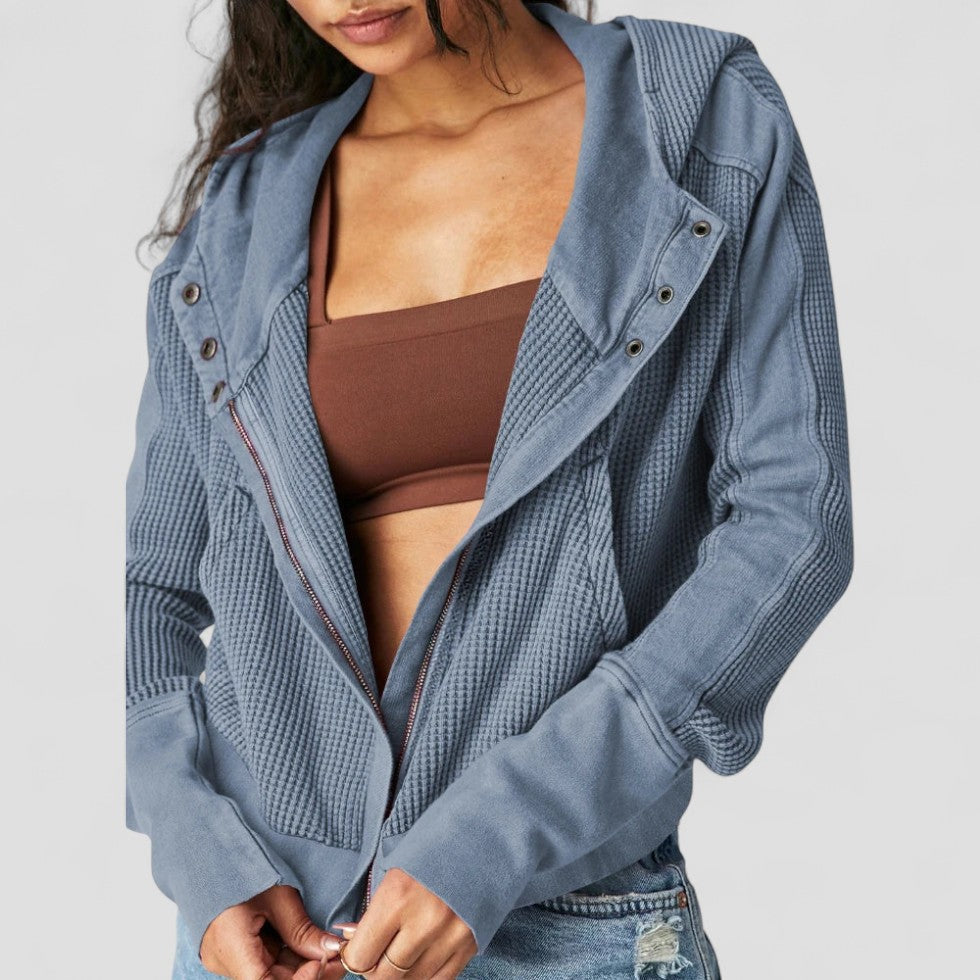 Soft Fleece Full Zip Women's Hooded Jacket