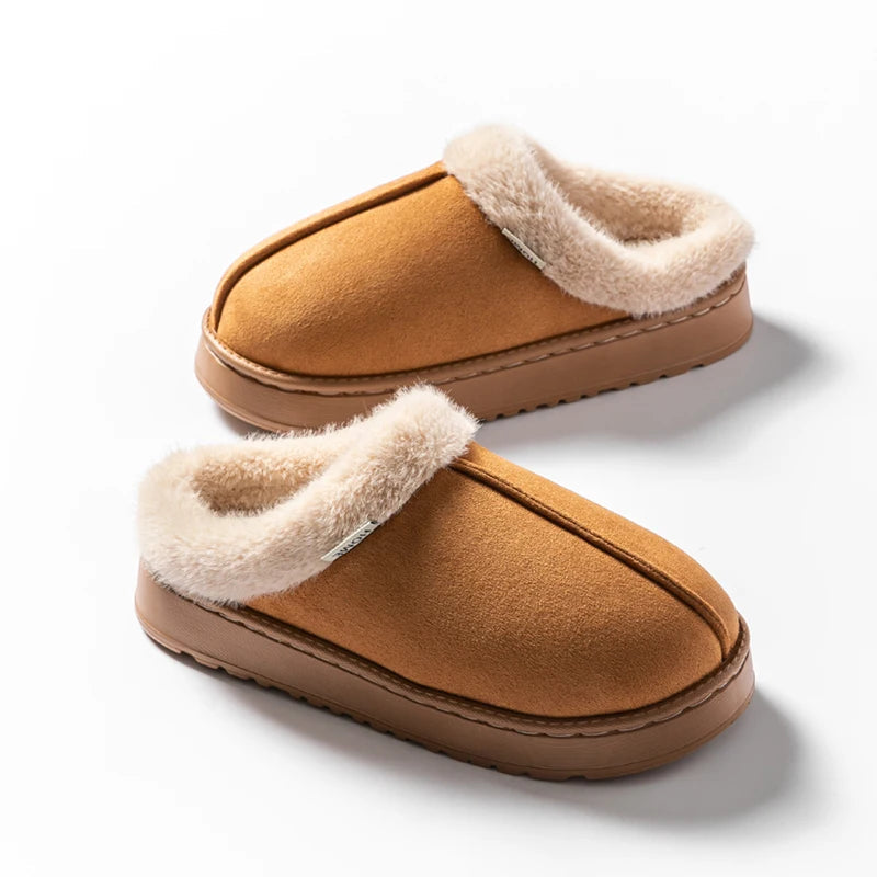 Soft Fleece | Warm Men's House Slippers for Cold Weather