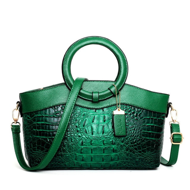 Premium PU Leather Tote Handbag with Classic Style