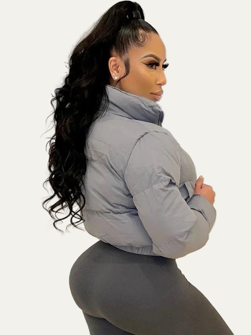 Warm Short Down Filled Women's Jacket