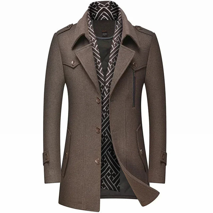 Stylish Insulated Men's Winter Coat