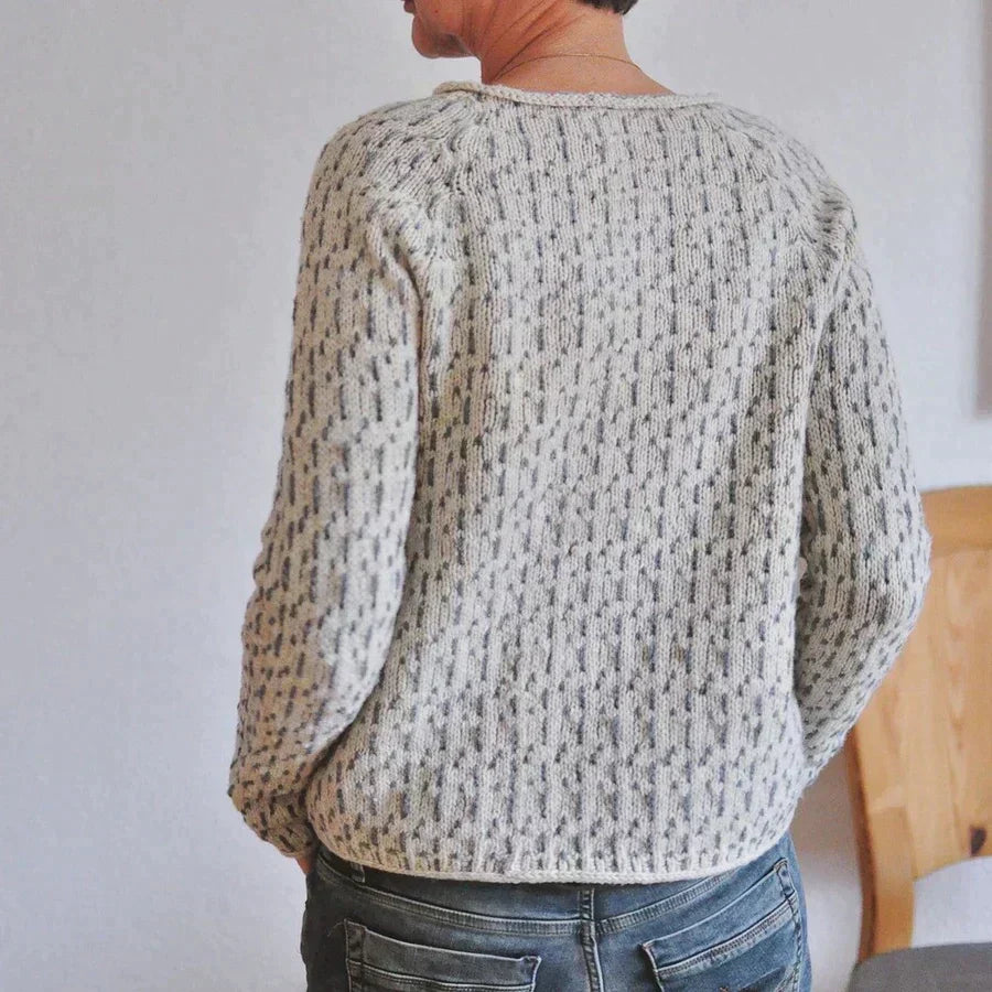 Women's Casual Knit Sweater Boat Neck