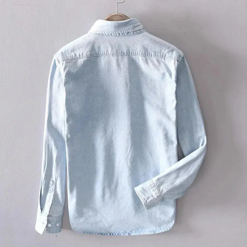 Men's Cotton Denim Shirt