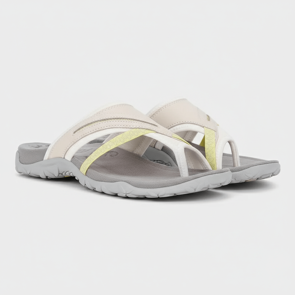 Comfortable Flat Slide Sandals with Padded Insoles