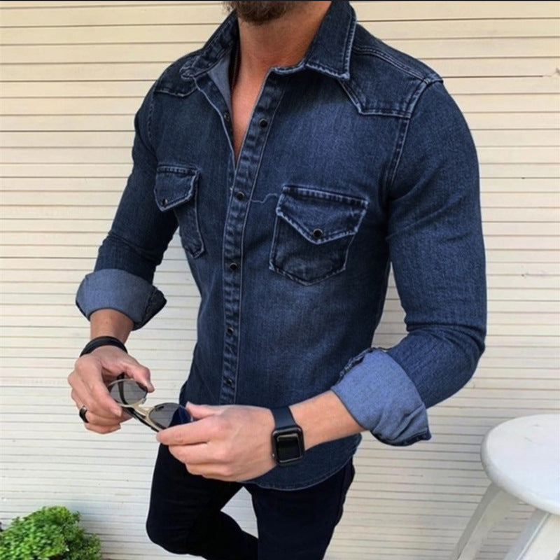 Classic Fit Jeans Shirt - Comfortable Everyday Wear