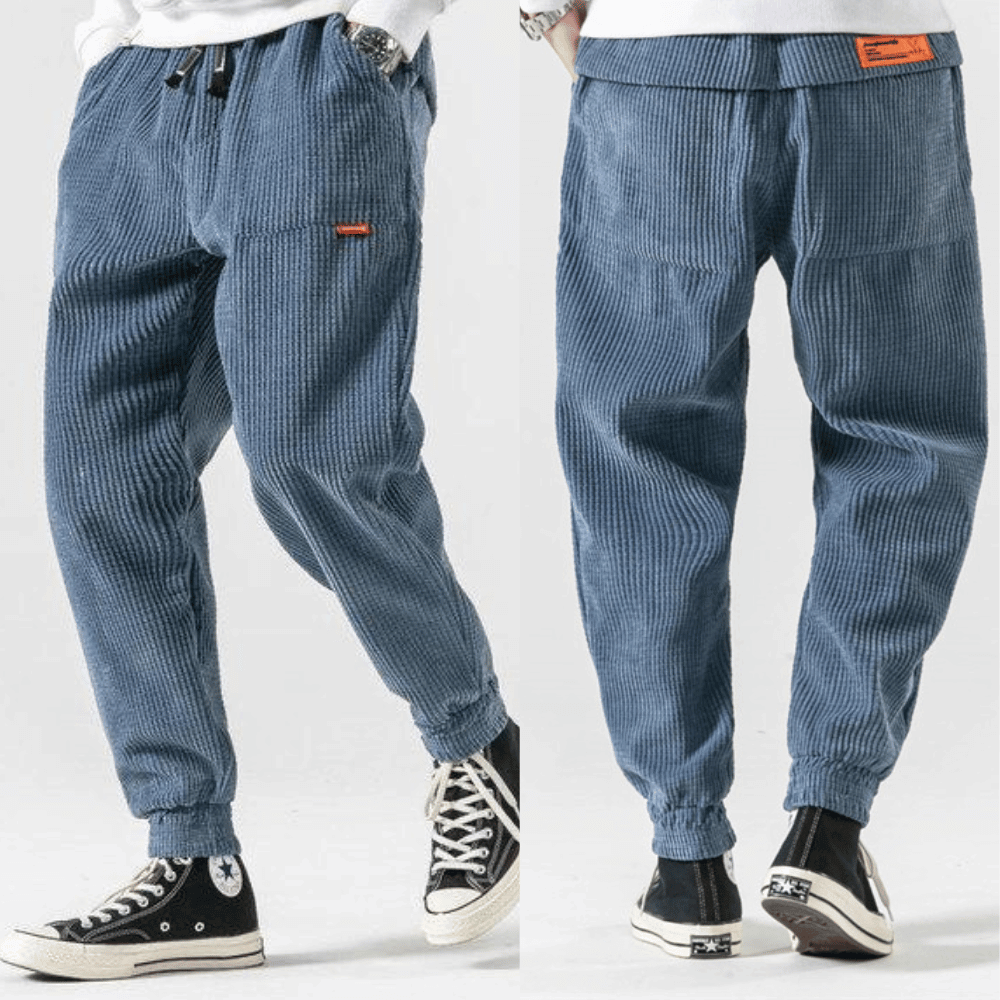 Rugged Corduroy Pants - Classic and Versatile