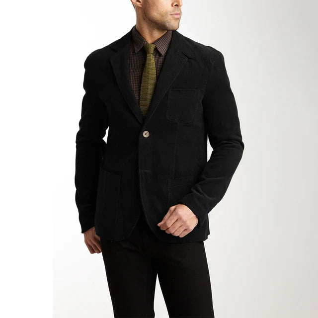 Rugged Stylish Men's Corduroy Coat