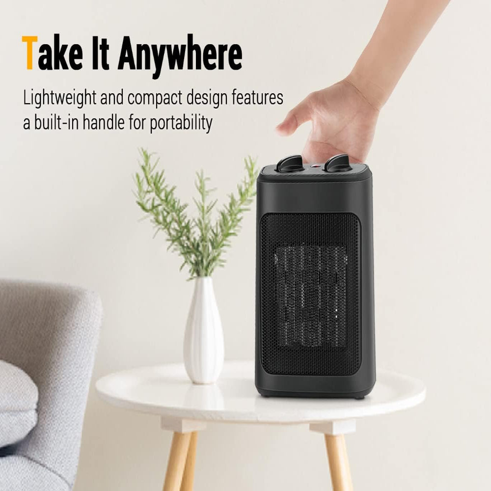Portable Electric Space Heater for Fast Warmth