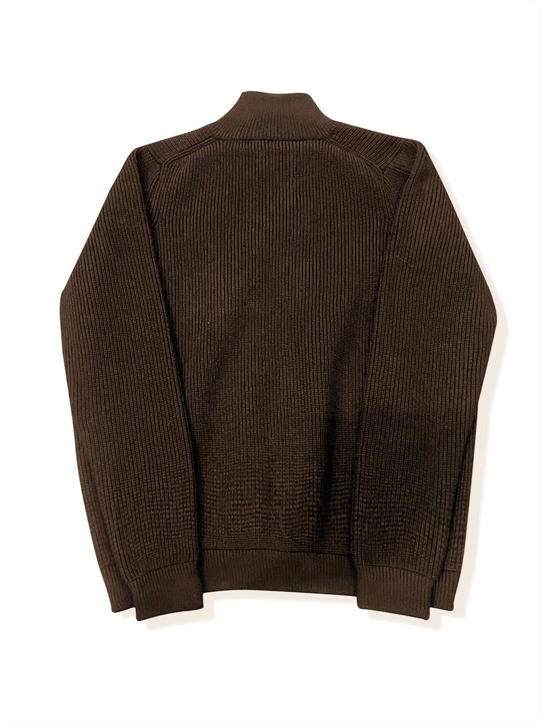 Warm Crew Neck Mens Knit Sweater