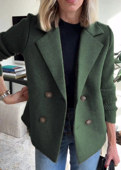 Stylish Double Breasted Women's Winter Coat