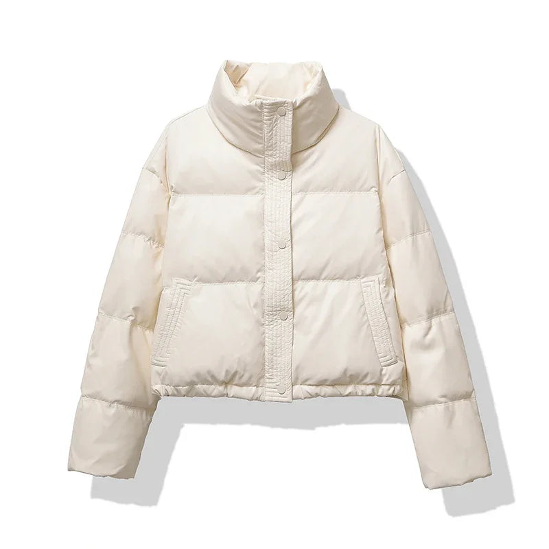 Chic Ladies Winter Coat for Cold Weather