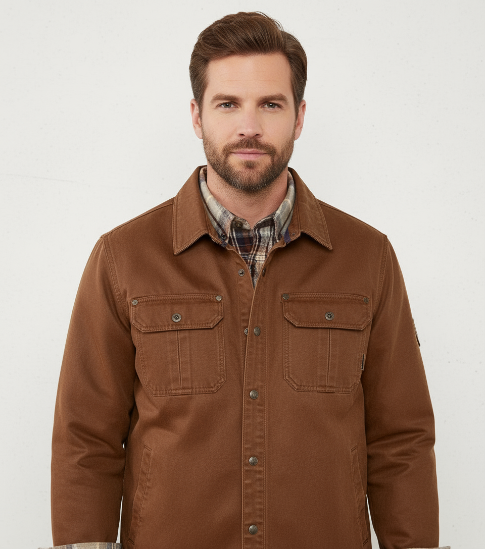 Men's Waxed Trucker Jacket All Season